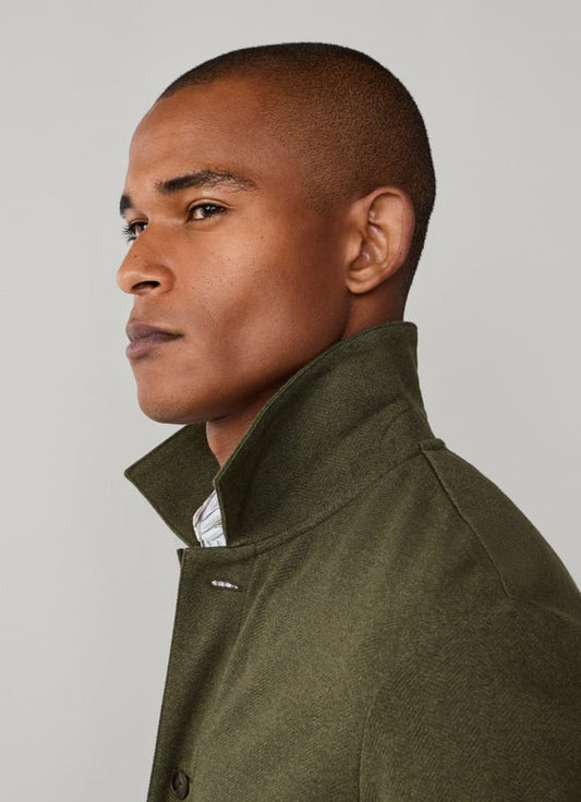 Herringbone Jaquard Overshirt