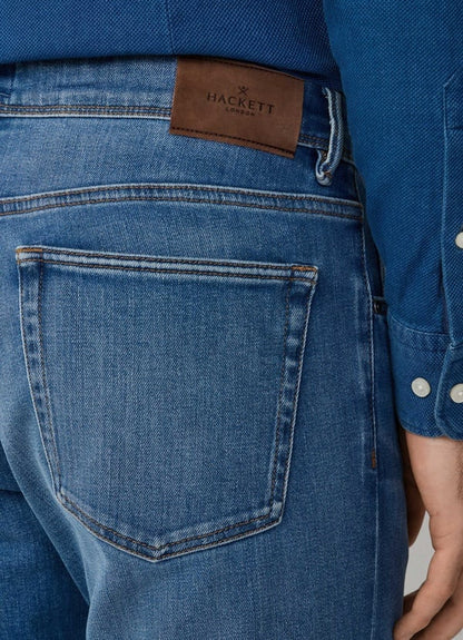 Classic Fit Lux Light Wash Denim