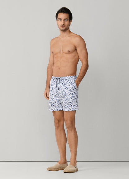Resort Print Swim Trunk