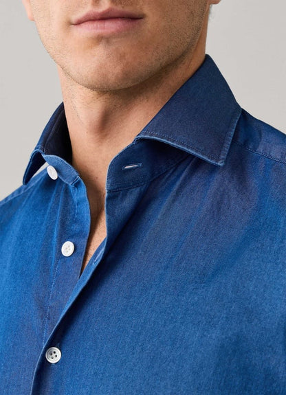 Tailored Fit Denim Shirt