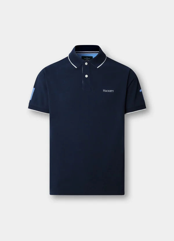 Classic Fit Short Sleeve Back Sash Polo