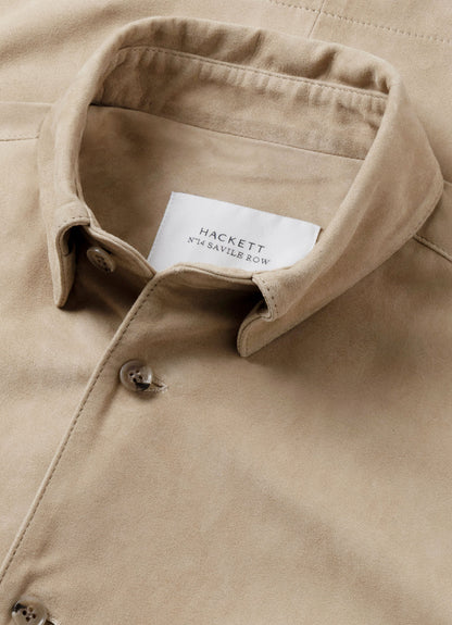 Suede Overshirt