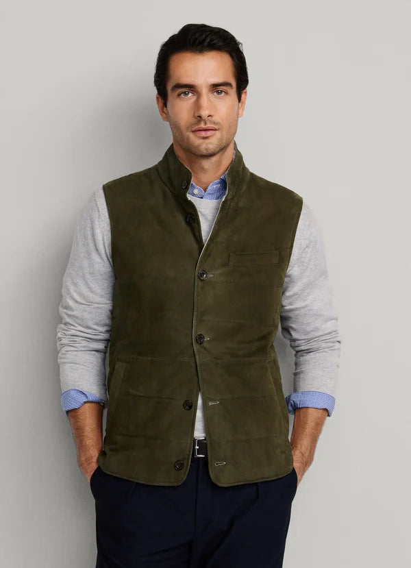 Reversible Suede Gilet