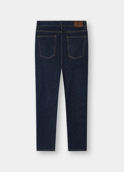 Slim Fit Selvedge Rise Wash Denim
