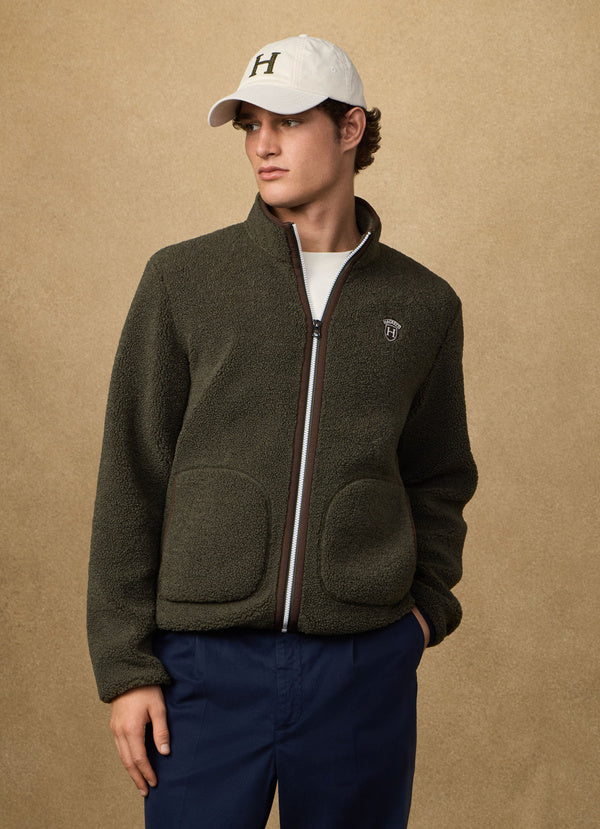 Classic Fit Full Zip Fleece Jacket