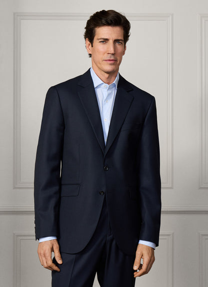 Wool Birdseye Suit - Woven In Italy