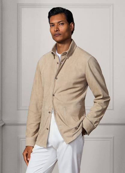 Suede Overshirt