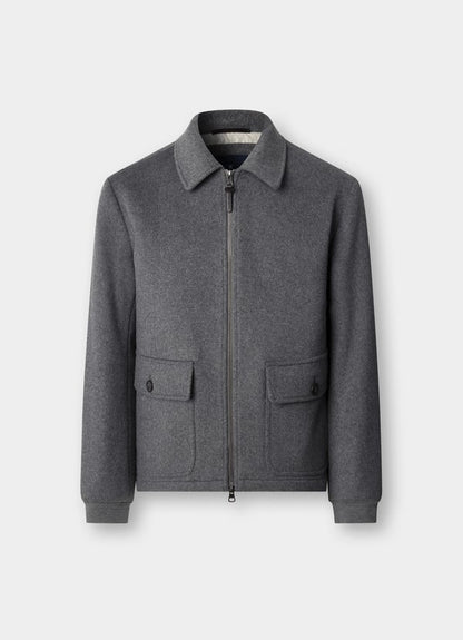 Quilted Blouson Jacket