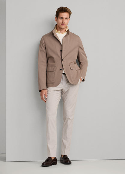 Slim Fit Kensington Stretch Cotton Trousers