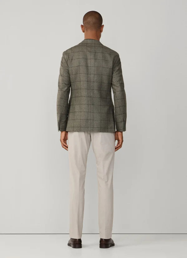 Wool Windowpane Blazer