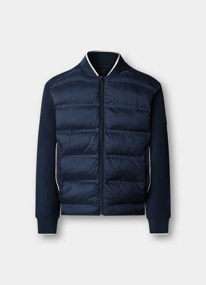 Quilted Bomber Jacket Sweat