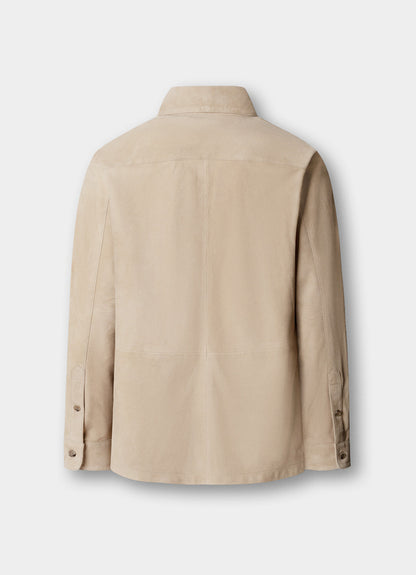 Suede Overshirt