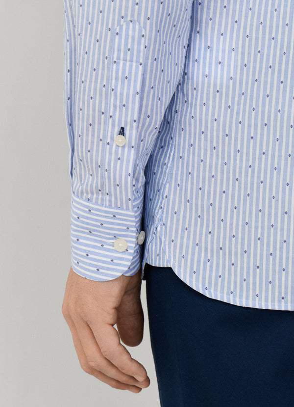 Tailored Fit Diamond Fil Coupe Shirt