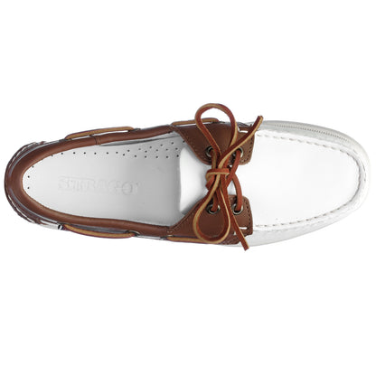 Portland Woman - White & Brown