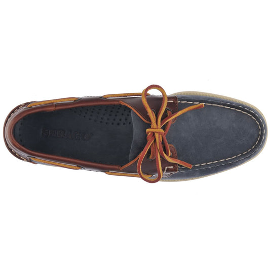 Docksides Portland Nubuck Waxy - Blue Universe / Brown