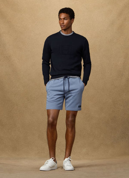 Branded Badge Short Sweat
