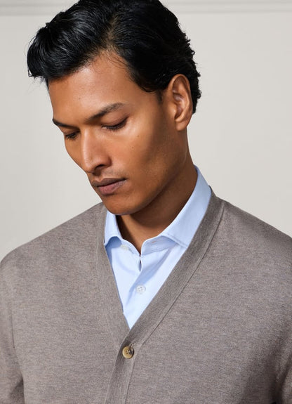 Silk-Cotton Cardigan