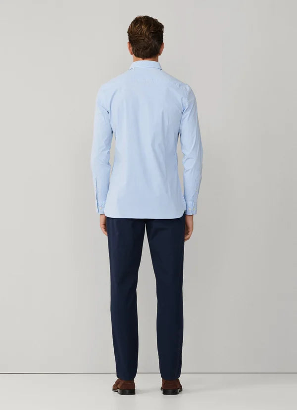 Tailored Fit Stretch Poplin Shirt