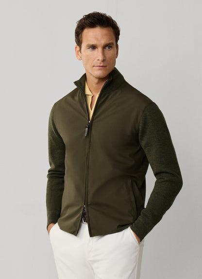 Travel Hybrid Full Zip Jacket