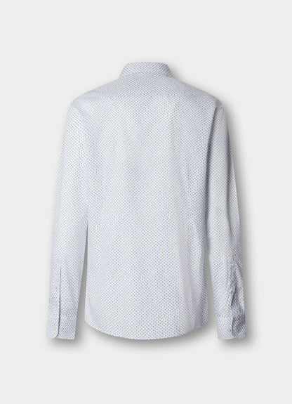 Tailored Fit Mini Floral Print Shirt