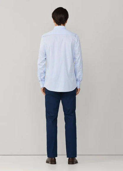 Classic Fit Twill Twin Stripe Shirt