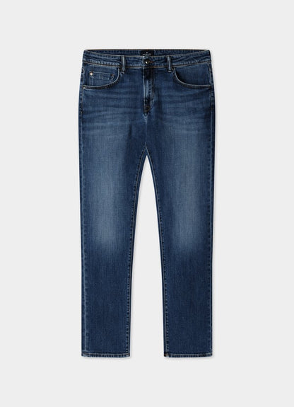 Slim Fit Vintage Wash Denim